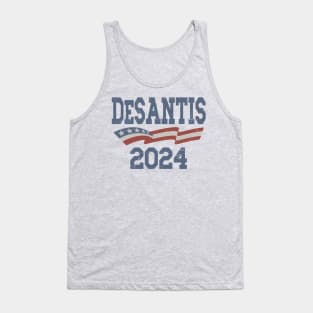 DeSantis 2024 American Flag Tank Top